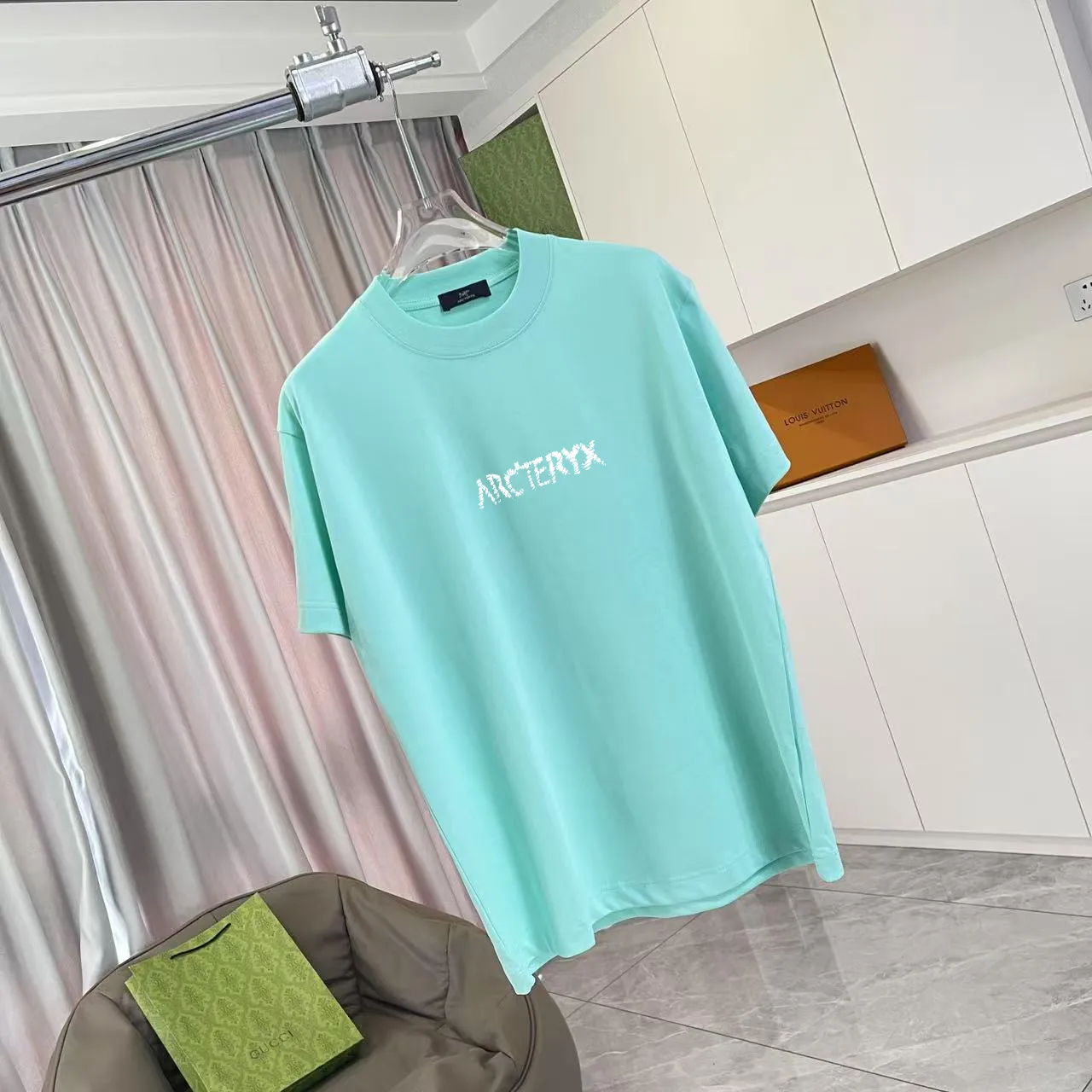 ARC'TERYX* 2025 New Arrival logo t g Same Style Size：S M L XL XXL ：Black White Green Purple